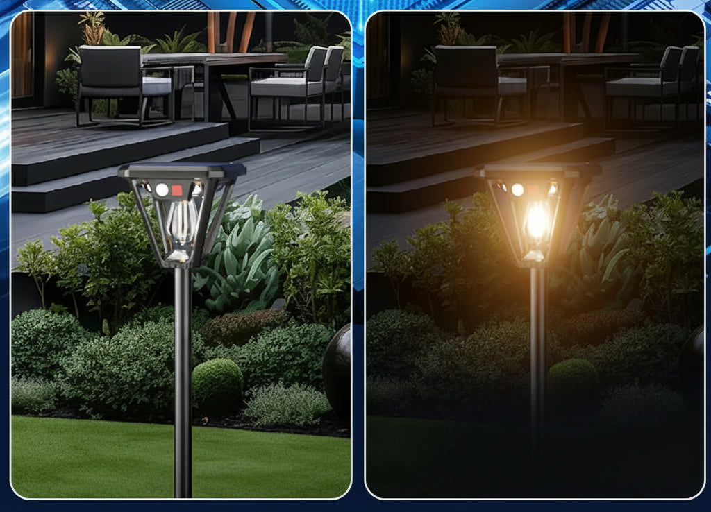 Solar Wall & Floor Lamp