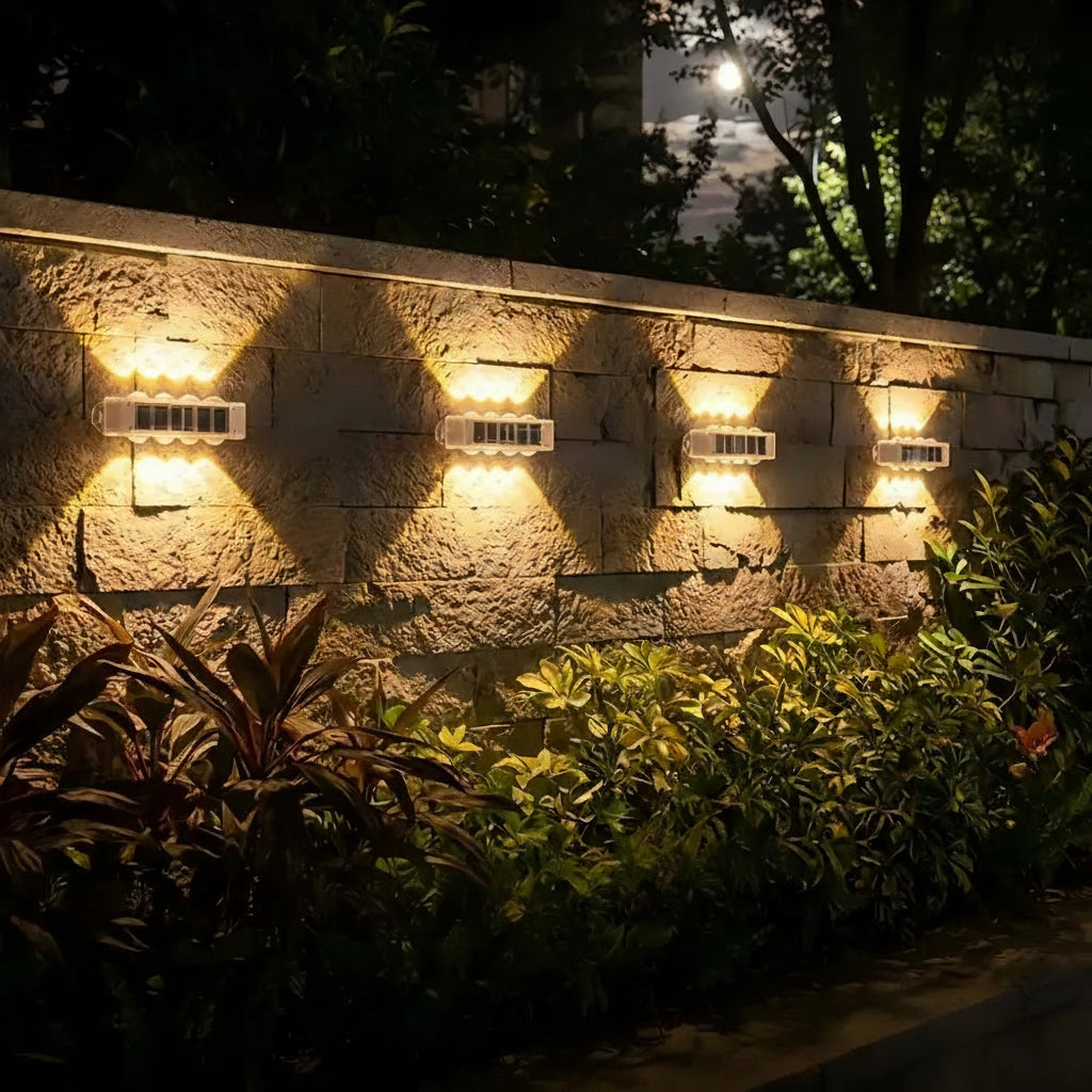 Solar Up Wall Light