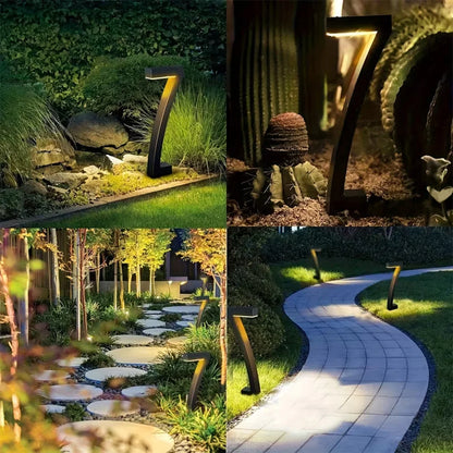 4-Pack Solar In-Ground LED Lights