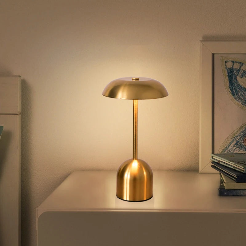 Minimalist Metal Touch Ambient Lamp