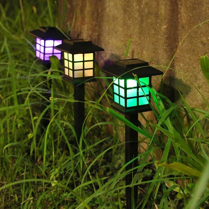 2-Pack Solar Pathway Garden Lights
