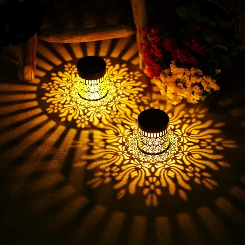 Solar Peony Wall Lights