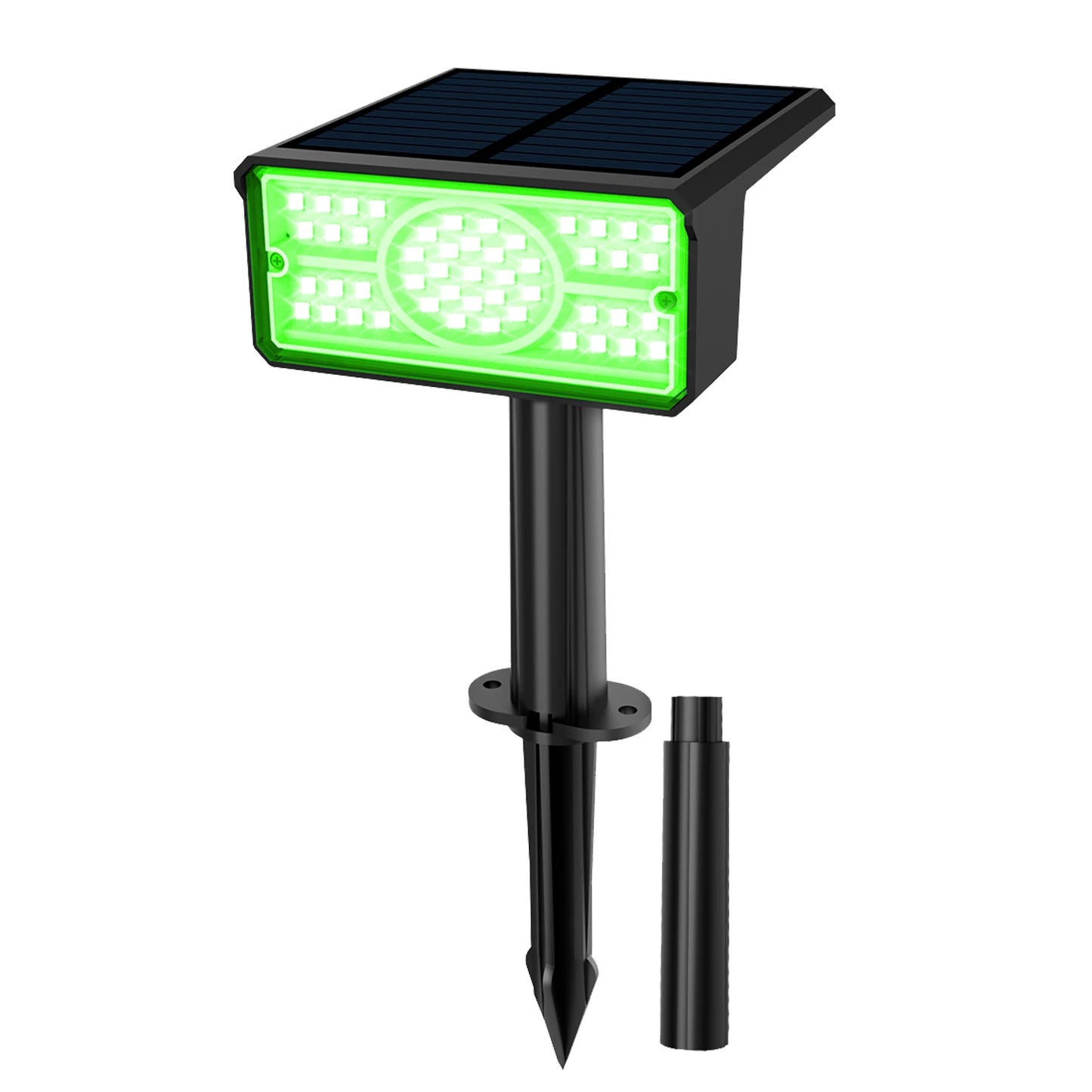 Dimmable Waterproof Solar LED Spotlight Wall & Garden Light (Multi-Color)