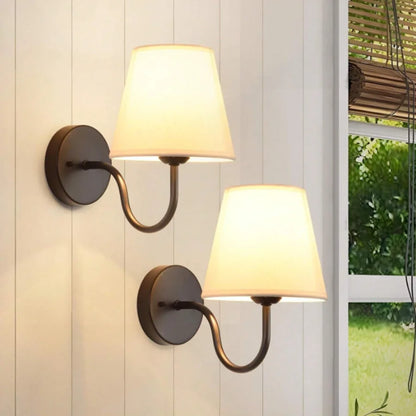 Nordic Fabric Shade Wall Sconce