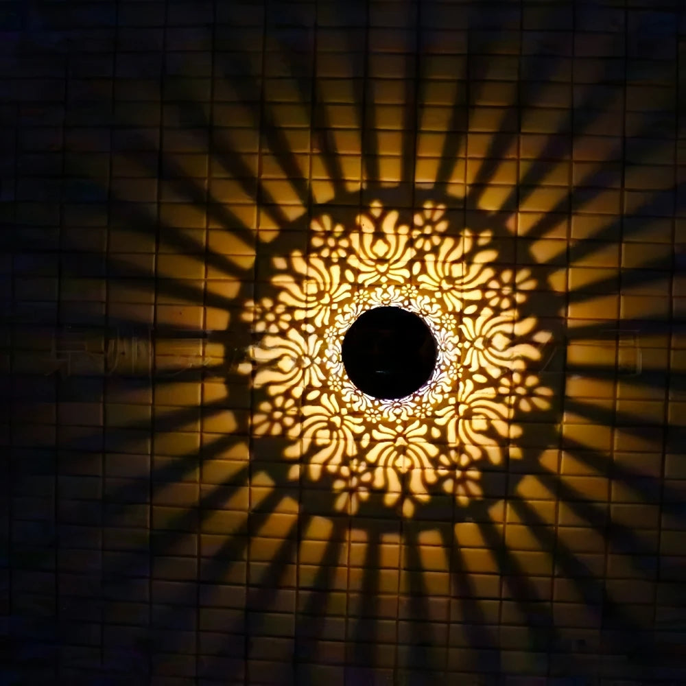 Solar Peony Wall Lights