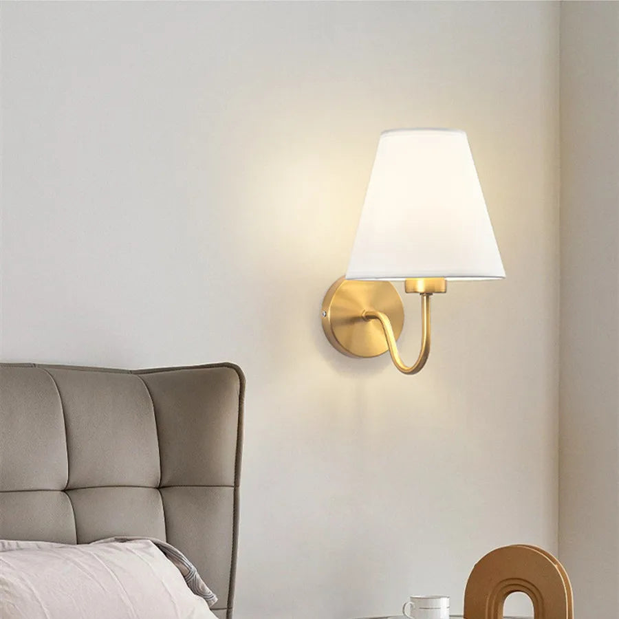 Nordic Fabric Shade Wall Sconce