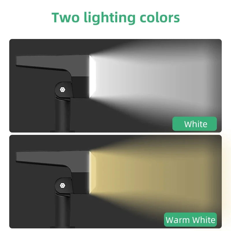 Solar Spotlight 2-in-1 Wall & Ground Garden Light