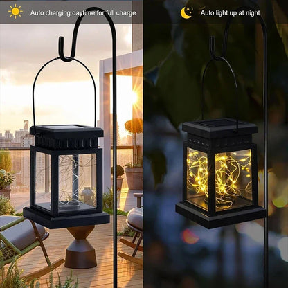 Solar Hanging Lantern Light Set