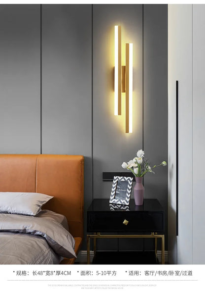 Copper LED Wall Sconce
