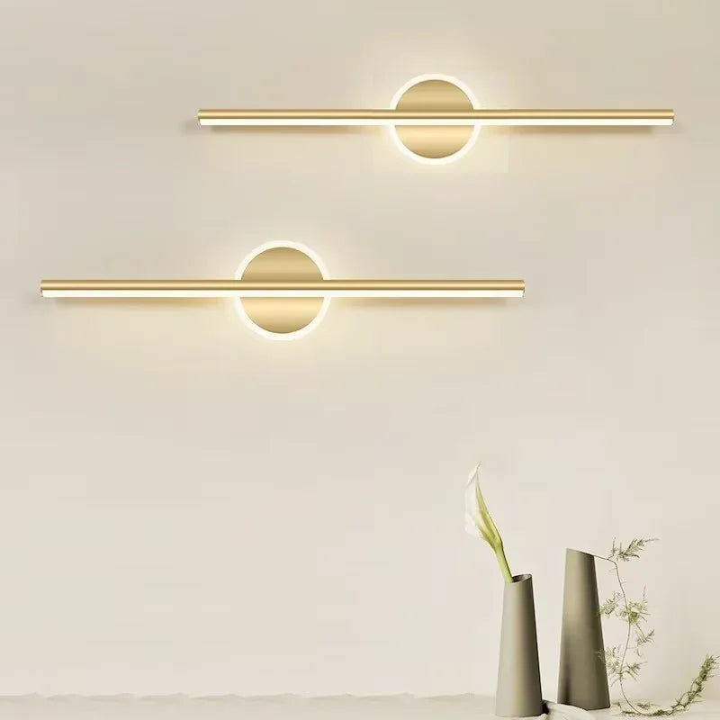 Gold LED Wall Lamp