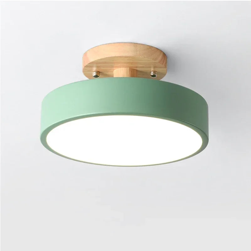 Nordic Round Industrial Ceiling Light