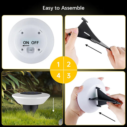 Solar Ground Lights Set