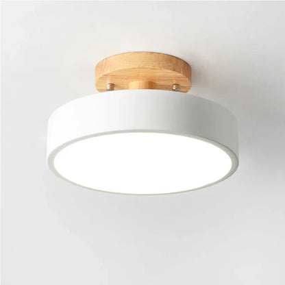 Nordic Round Industrial Ceiling Light