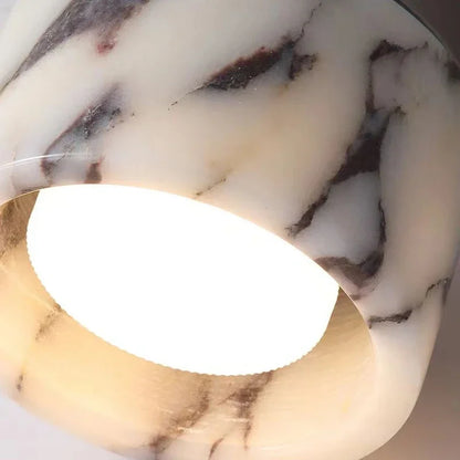 Nordic Marble Cylinder Ceiling Lamp