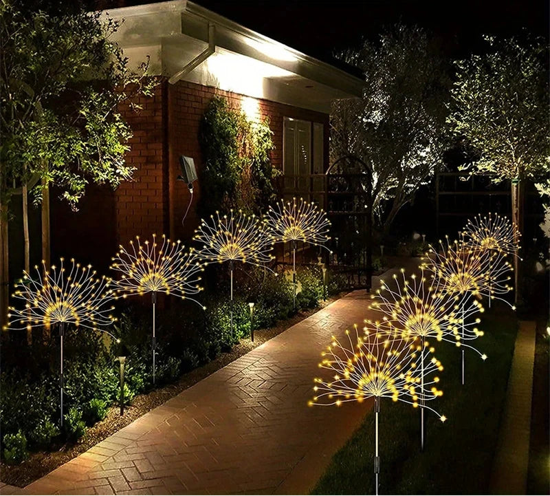 Solar Firework String Lights