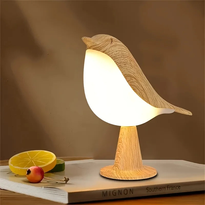LED Touch-Control Bird Lamp