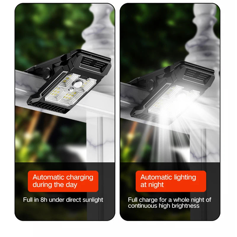 Solar Clip Motion Light