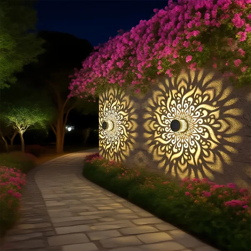 Waterproof Solar Metal Fence & Wall Light