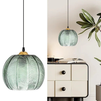 Nordic Glass Pendant Light – Art Deco Hanging Lamp