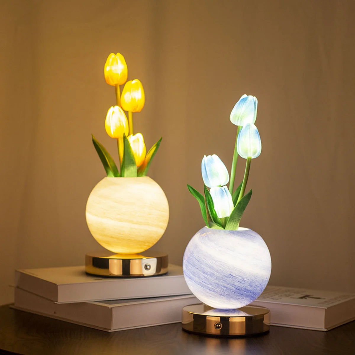 Tulip Bouquet LED Touch Lamp