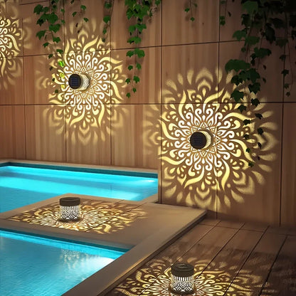 Waterproof Solar Metal Fence & Wall Light