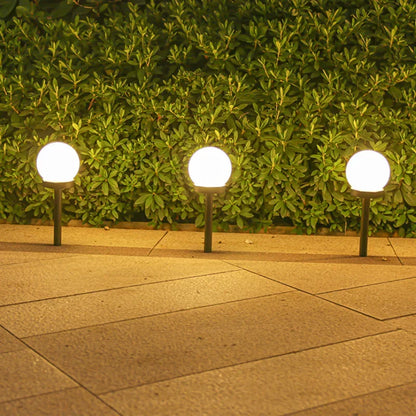 Solar Glow Ball Garden Light
