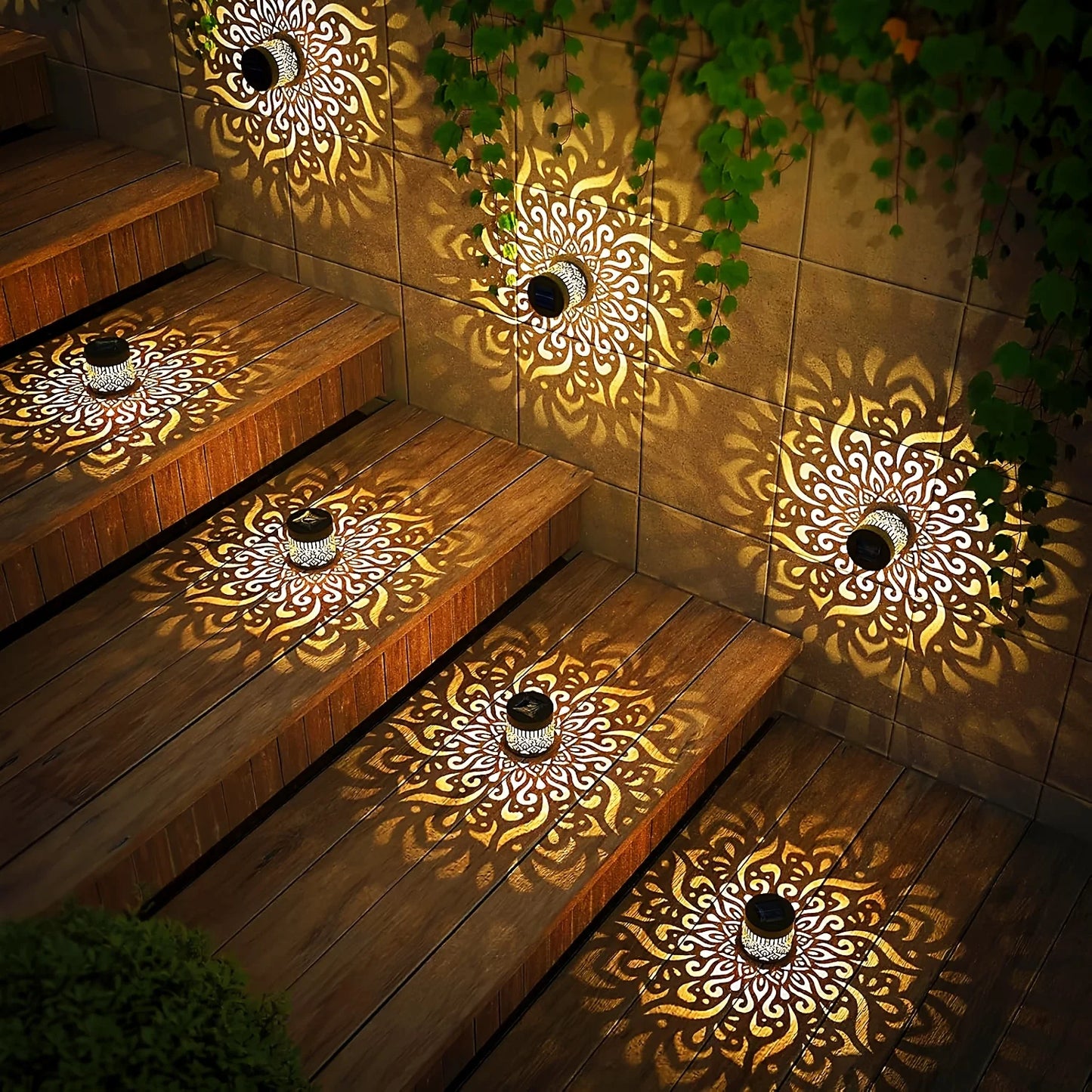 Waterproof Solar Metal Fence & Wall Light