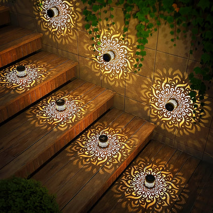 Waterproof Solar Metal Fence & Wall Light