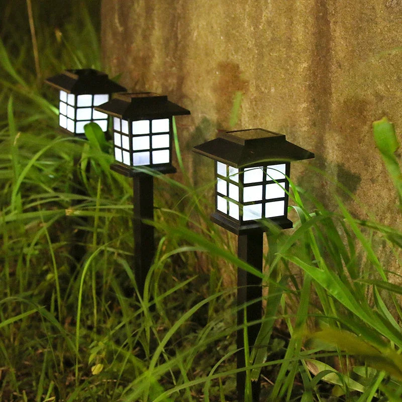 2-Pack Solar Pathway Garden Lights