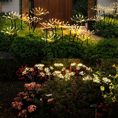 Solar Swaying Starburst Garden Lights