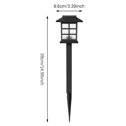 2-Pack Solar Pathway Garden Lights