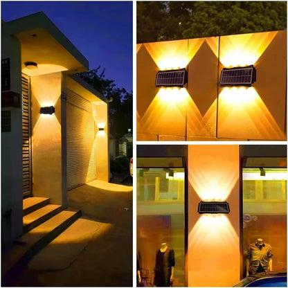 Solar Up & Down Wall Light