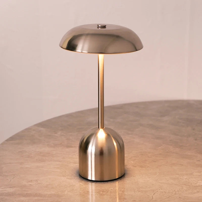 Minimalist Metal Touch Ambient Lamp