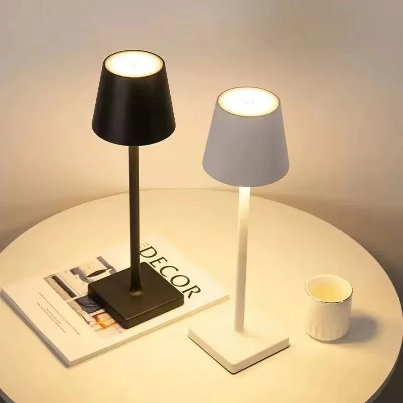 Nordic LED Rechargeable Table Lamp