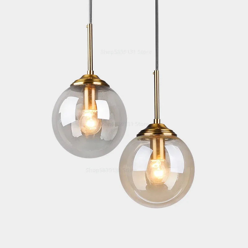 Glass Nordic Hanging Lamp