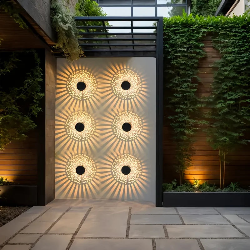 Waterproof Solar Metal Fence & Wall Light