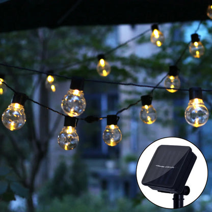 Solar Globe String Lights