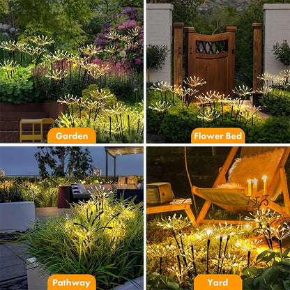 Solar Swaying Starburst Garden Lights