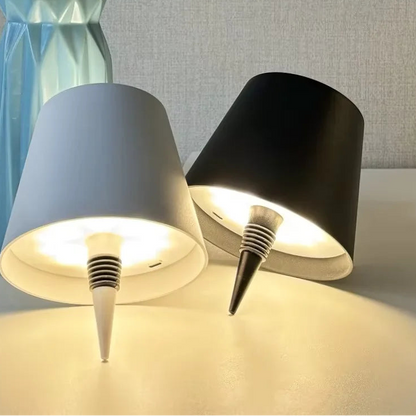 Wireless LED Wine Bottle Table Lamp