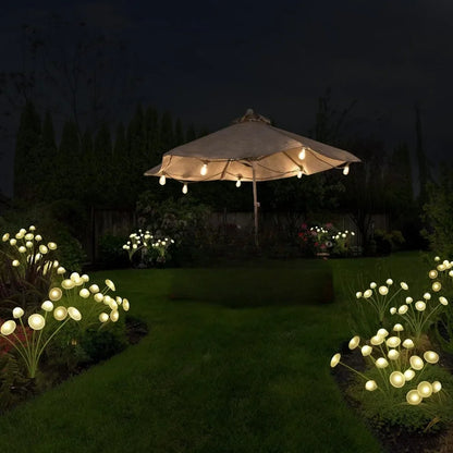 Solar Mushroom Glow Garden Lights