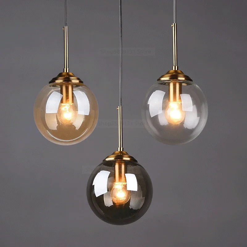 Glass Nordic Hanging Lamp