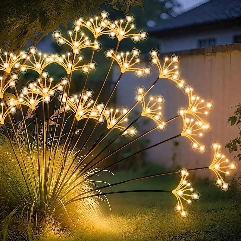 Solar Swaying Starburst Garden Lights