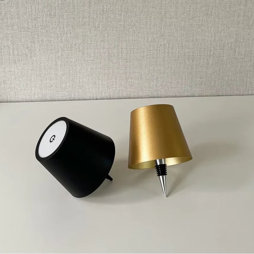 Wireless LED Wine Bottle Table Lamp