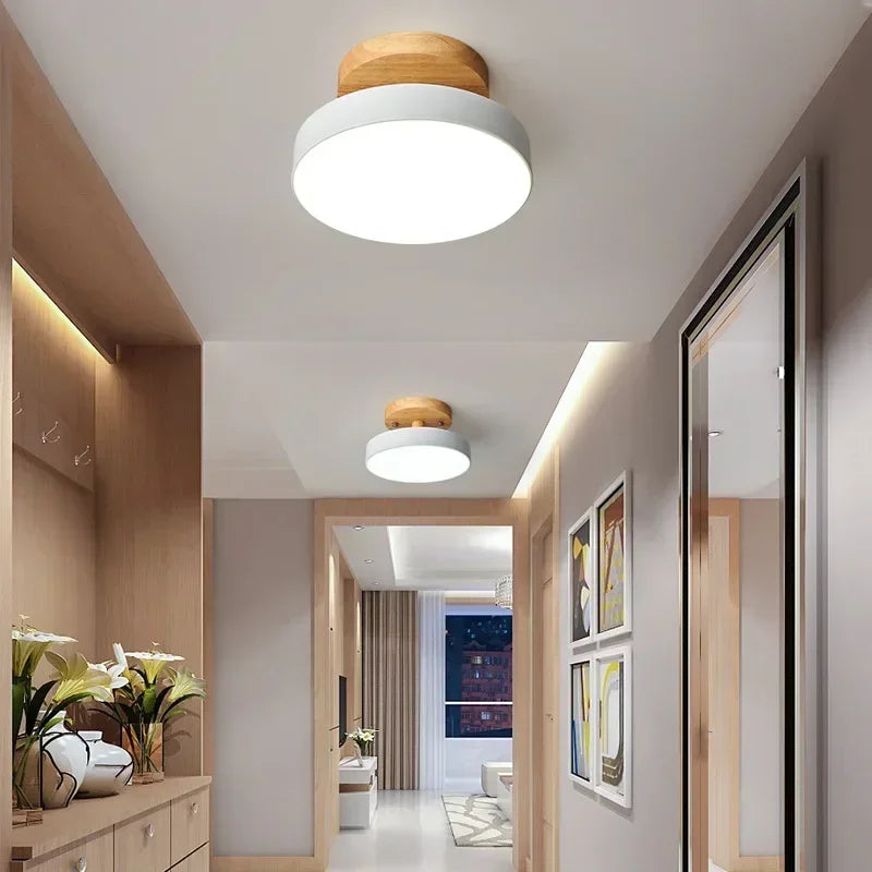 Nordic Round Industrial Ceiling Light