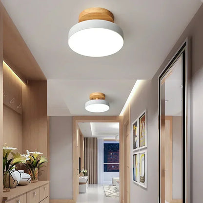 Nordic Round Industrial Ceiling Light