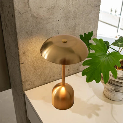 Minimalist Metal Touch Ambient Lamp