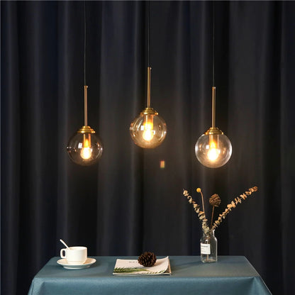 Glass Nordic Hanging Lamp