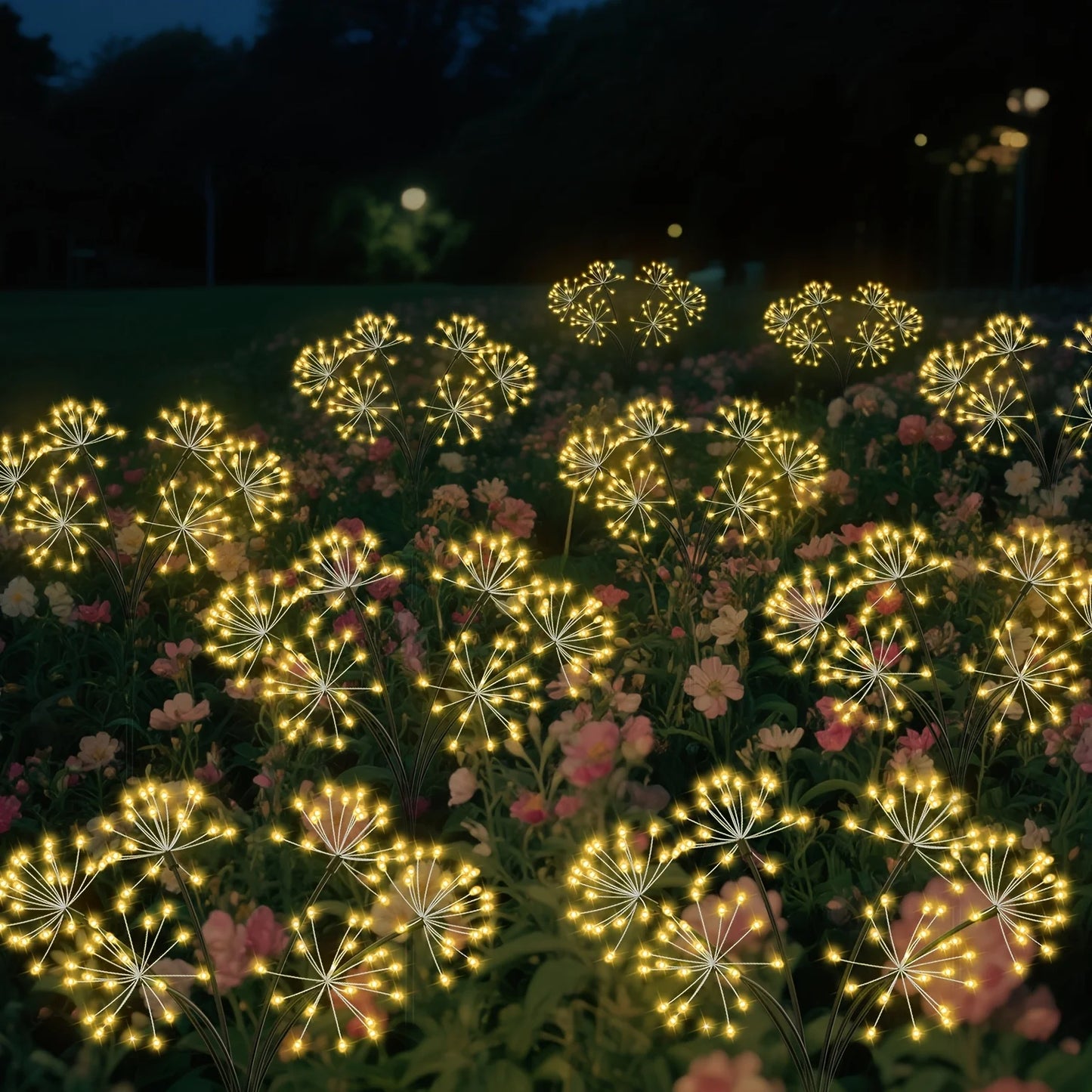 Solar Dandelion Fairy String Lights