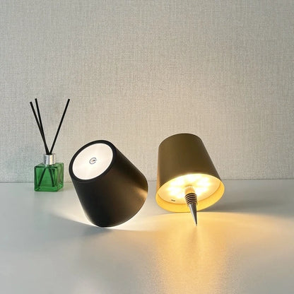 Wireless LED Wine Bottle Table Lamp