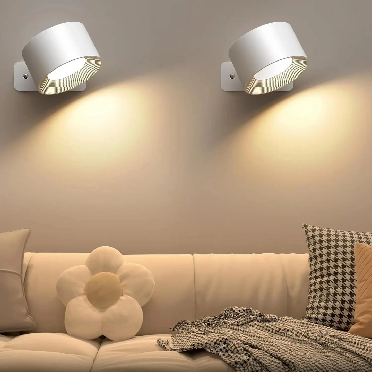 Rotatable Rechargeable LED Wall Lamp